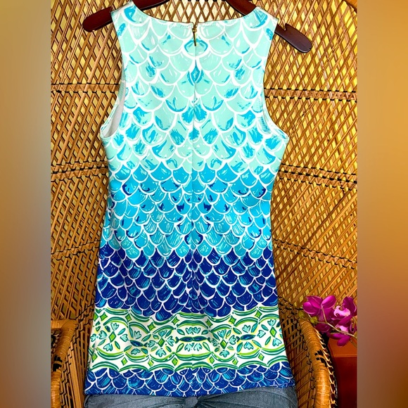 Lilly Pulitzer NWT Perla Dress 🧜‍♀️ Scale Back Size M 🦄 - Picture 11 of 11